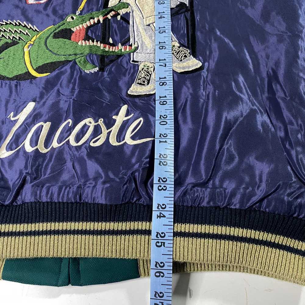 Lacoste × Vintage Rare Lacoste Tailor Toyo Bomber… - image 6