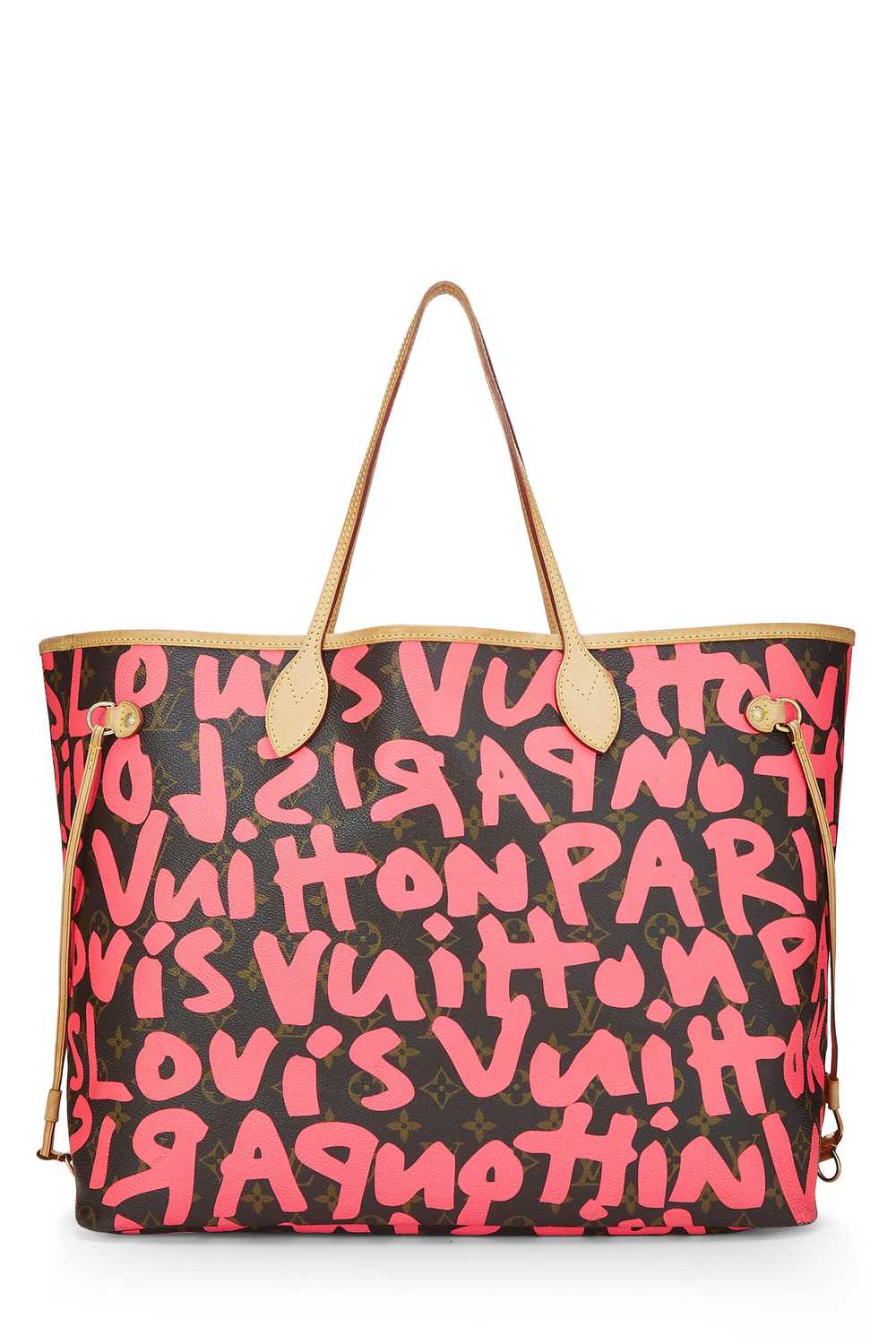 Stephen Sprouse x Louis Vuitton Pink Graffiti Nev… - image 1