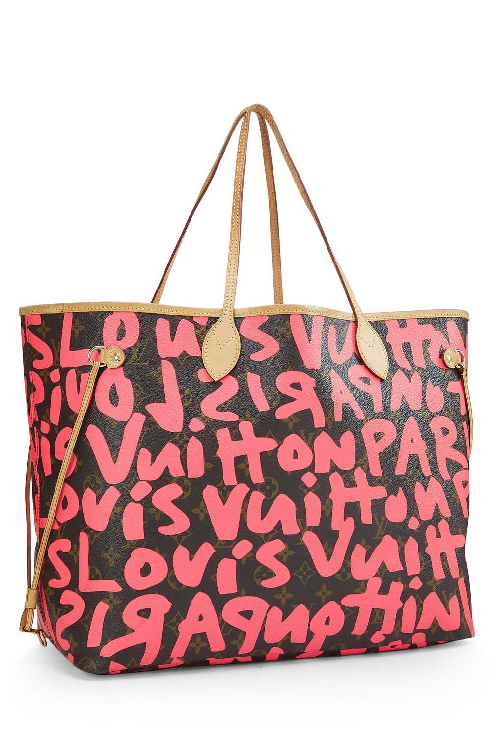 Stephen Sprouse x Louis Vuitton Pink Graffiti Nev… - image 2
