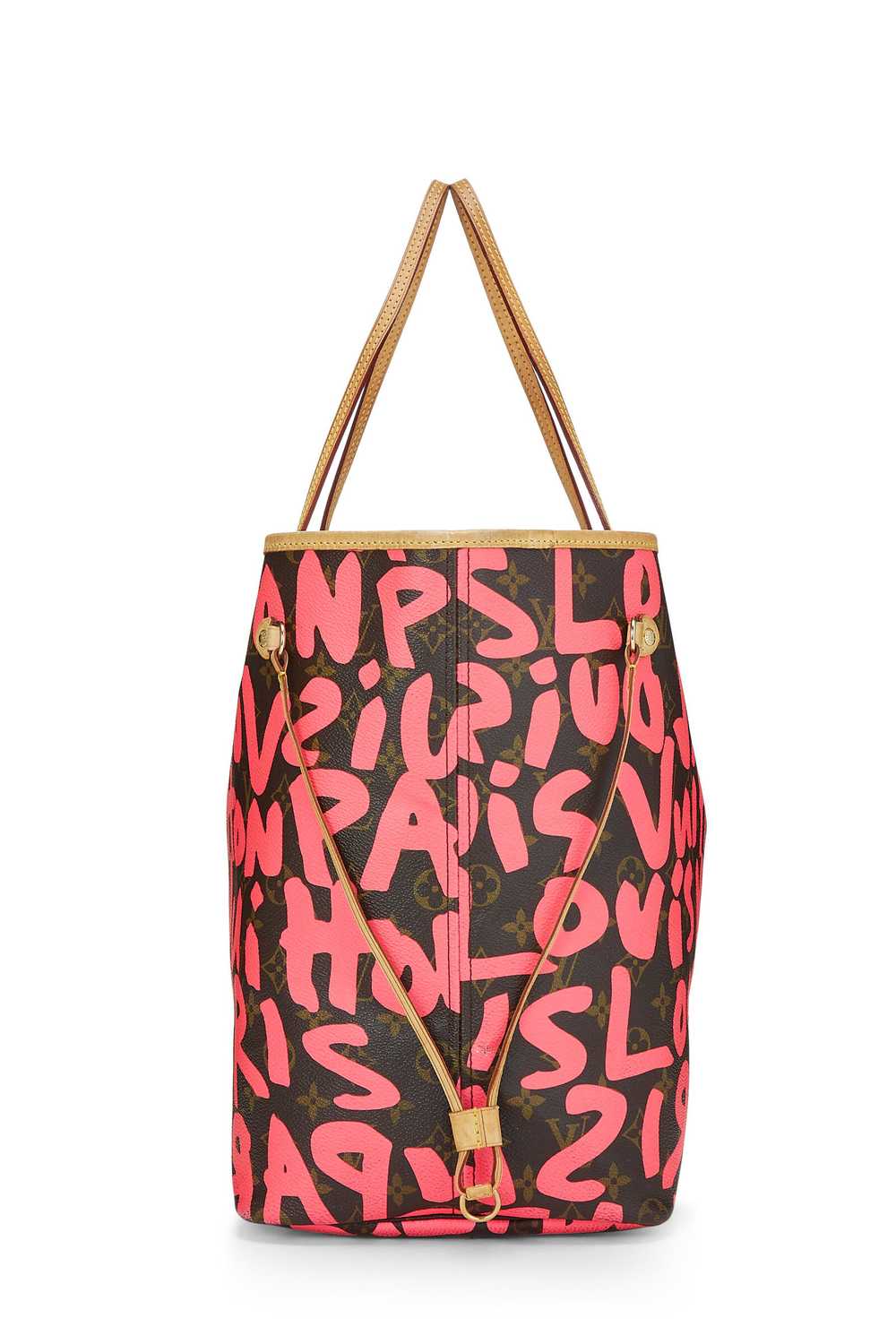 Stephen Sprouse x Louis Vuitton Pink Graffiti Nev… - image 3