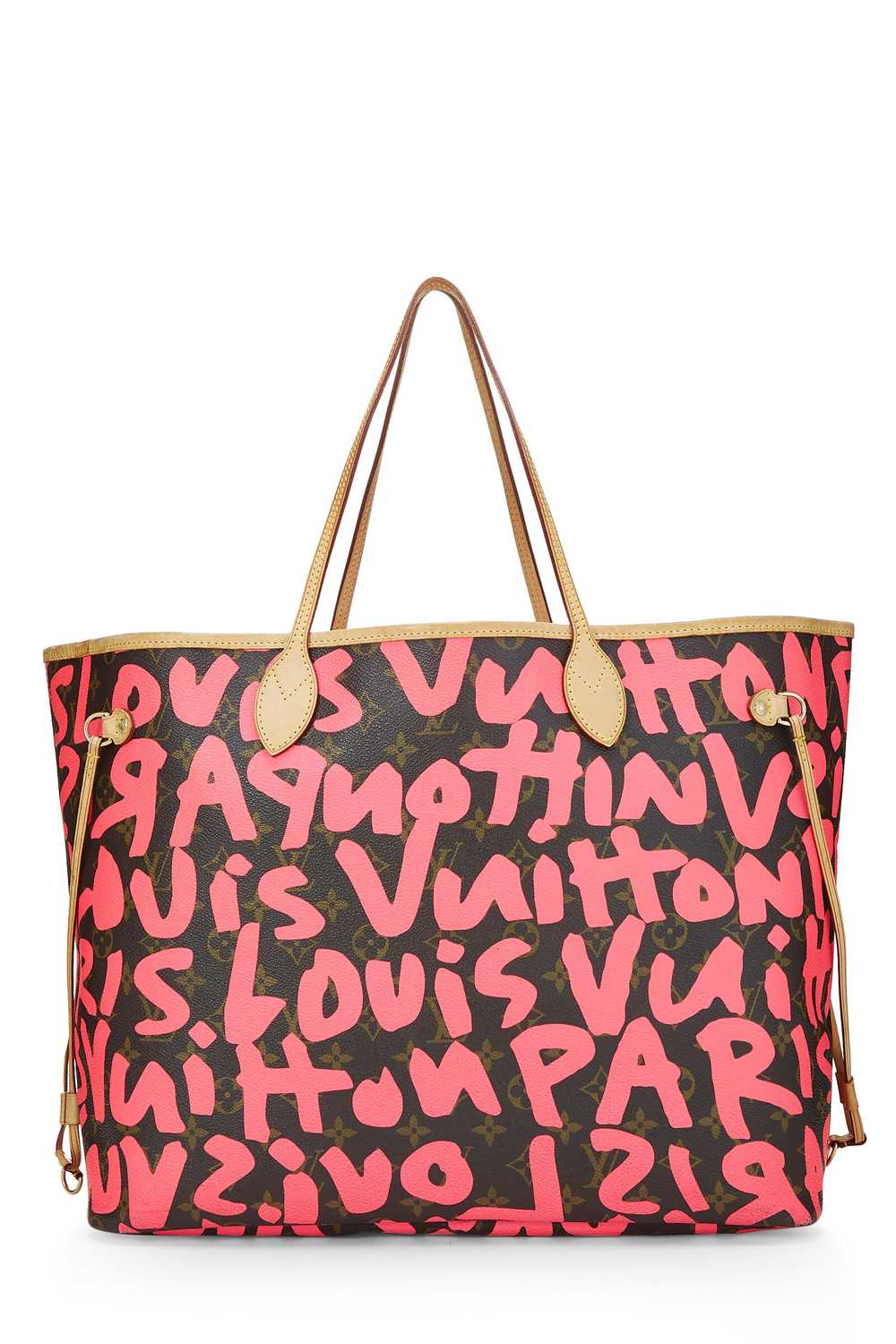 Stephen Sprouse x Louis Vuitton Pink Graffiti Nev… - image 4