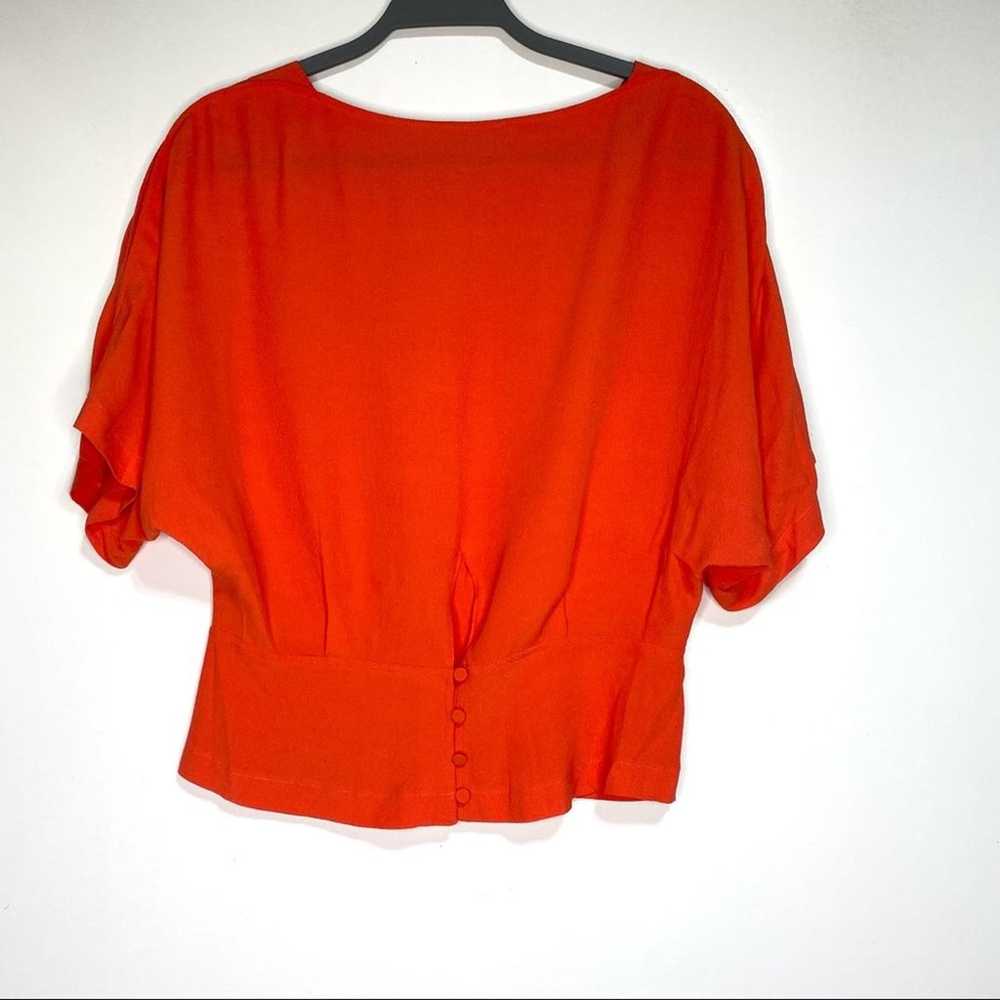See by Chloe Dolman Short Sleeve Red Top Back But… - image 5