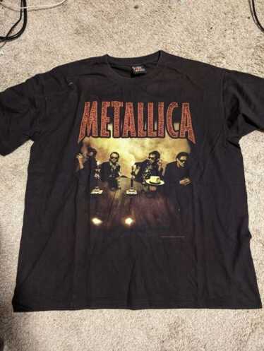 メタリカTシャツllica 1997 Fan Club T-shirt Vintage Metallica Fan Club Concert T-Shirt 1997 XXL – Black