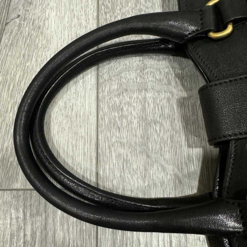 Yves Saint Laurent Chyc leather satchel - image 10