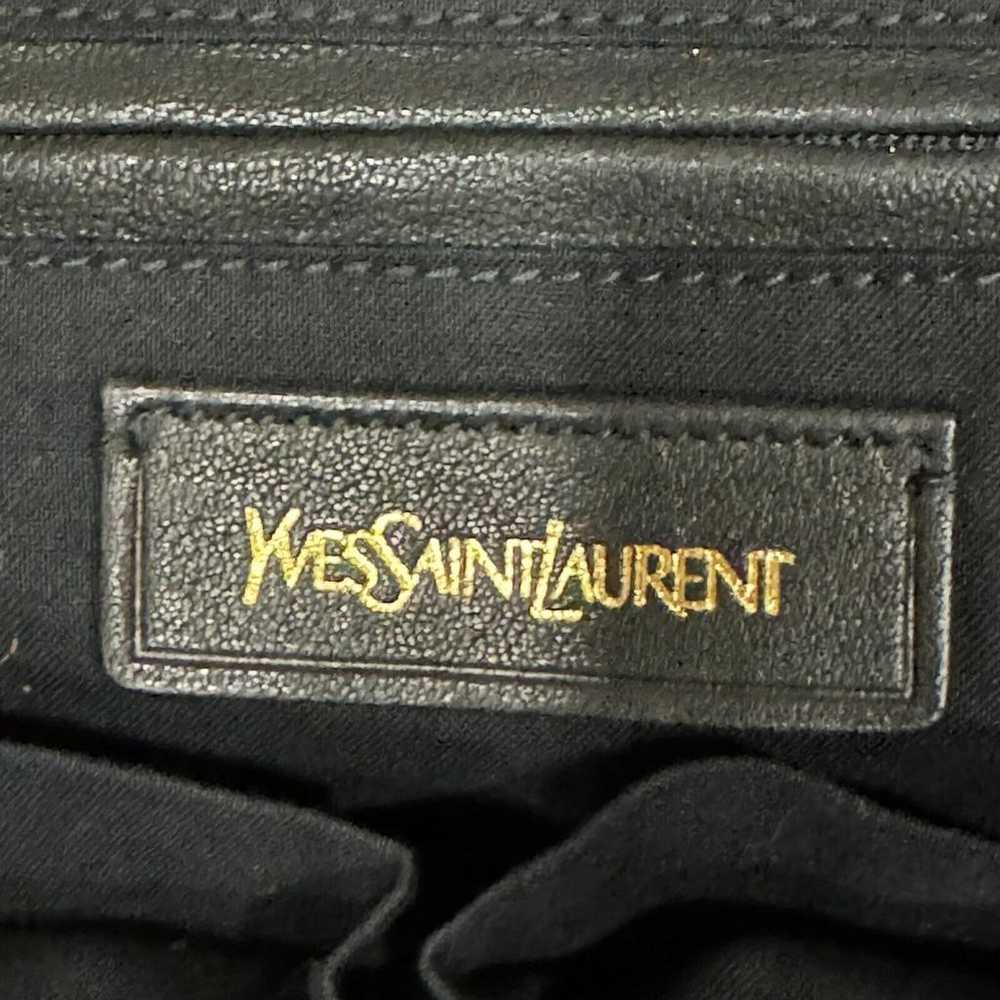 Yves Saint Laurent Chyc leather satchel - image 12