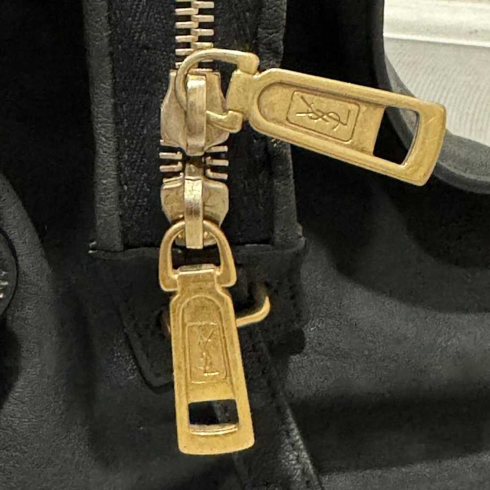Yves Saint Laurent Chyc leather satchel - image 6