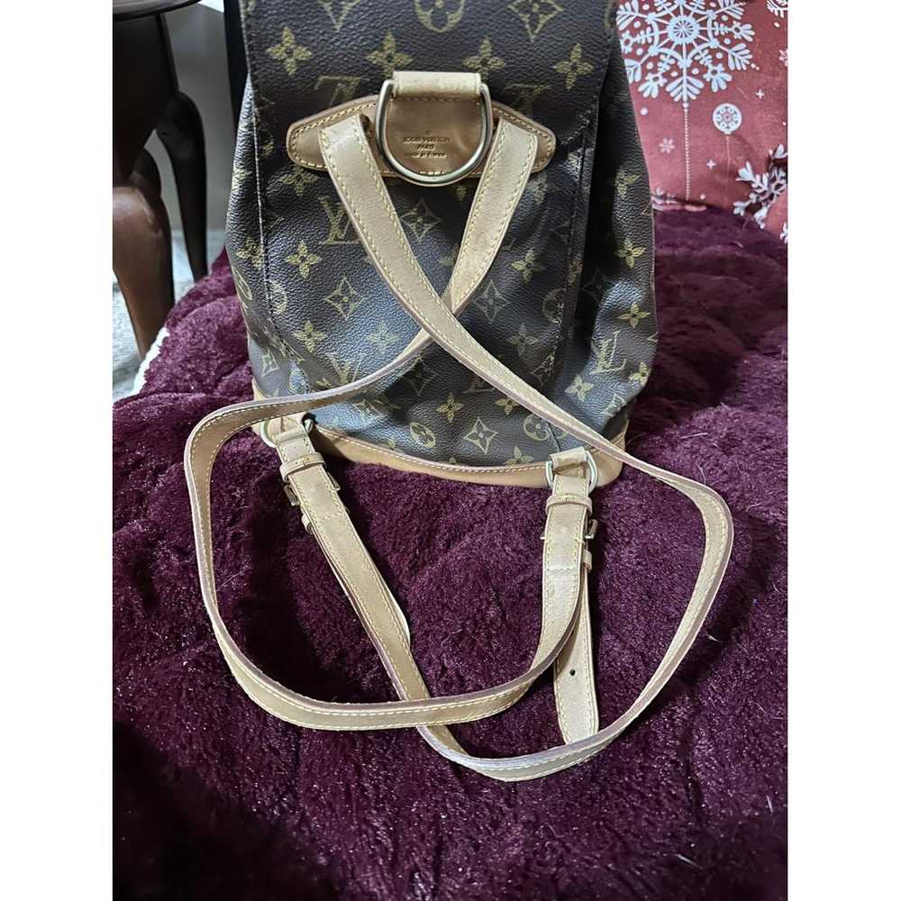 Louis Vuitton Montsouris Vintage leather backpack - image 5