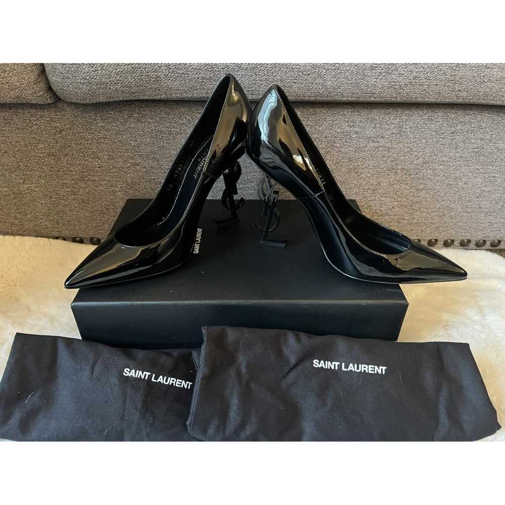 Saint Laurent Opyum patent leather heels - image 3