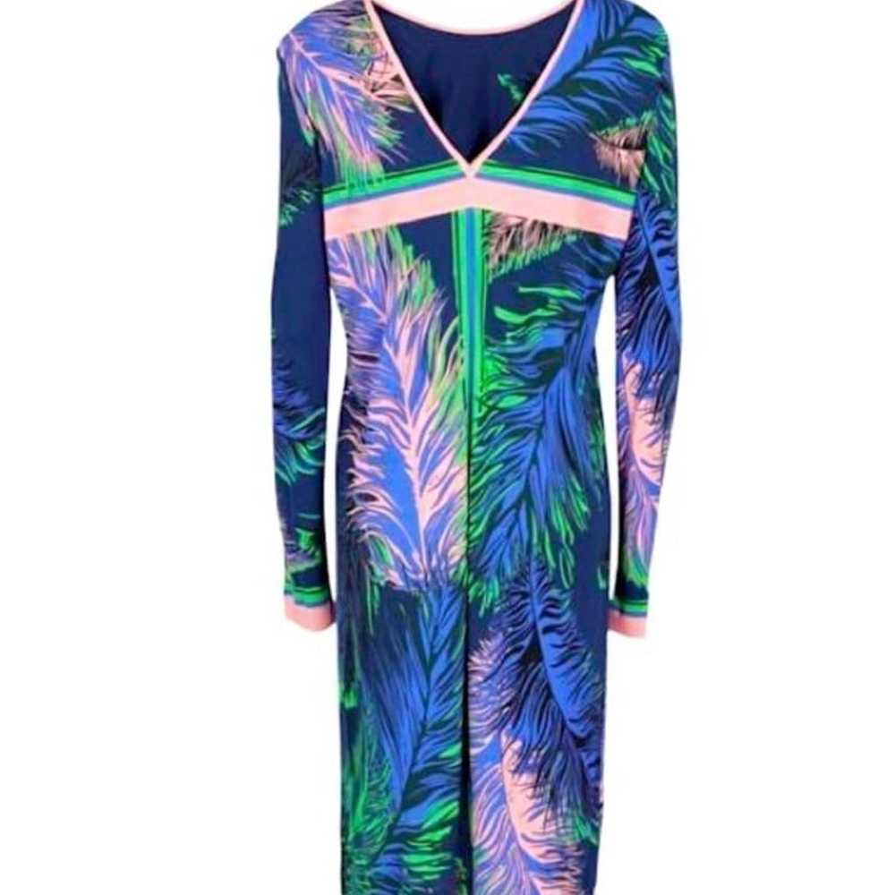 Emilio Pucci Palm Print Dress - image 3