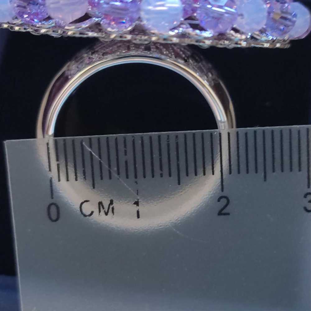 Swarovski Nirvana crystal ring - image 3