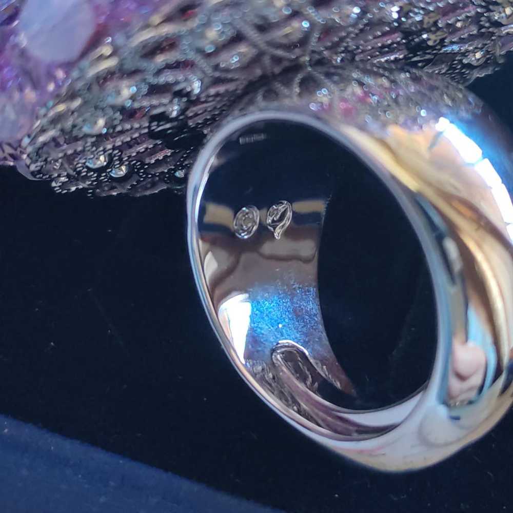 Swarovski Nirvana crystal ring - image 4