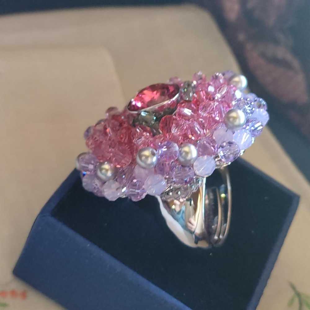 Swarovski Nirvana crystal ring - image 9