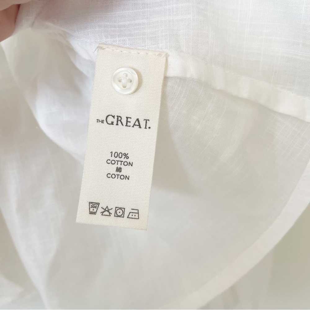 The Great. The Picturesque Top White Cotton Blous… - image 10