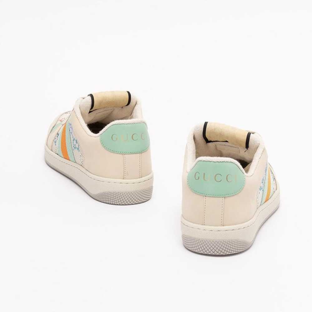 Gucci Screener leather trainers - image 2