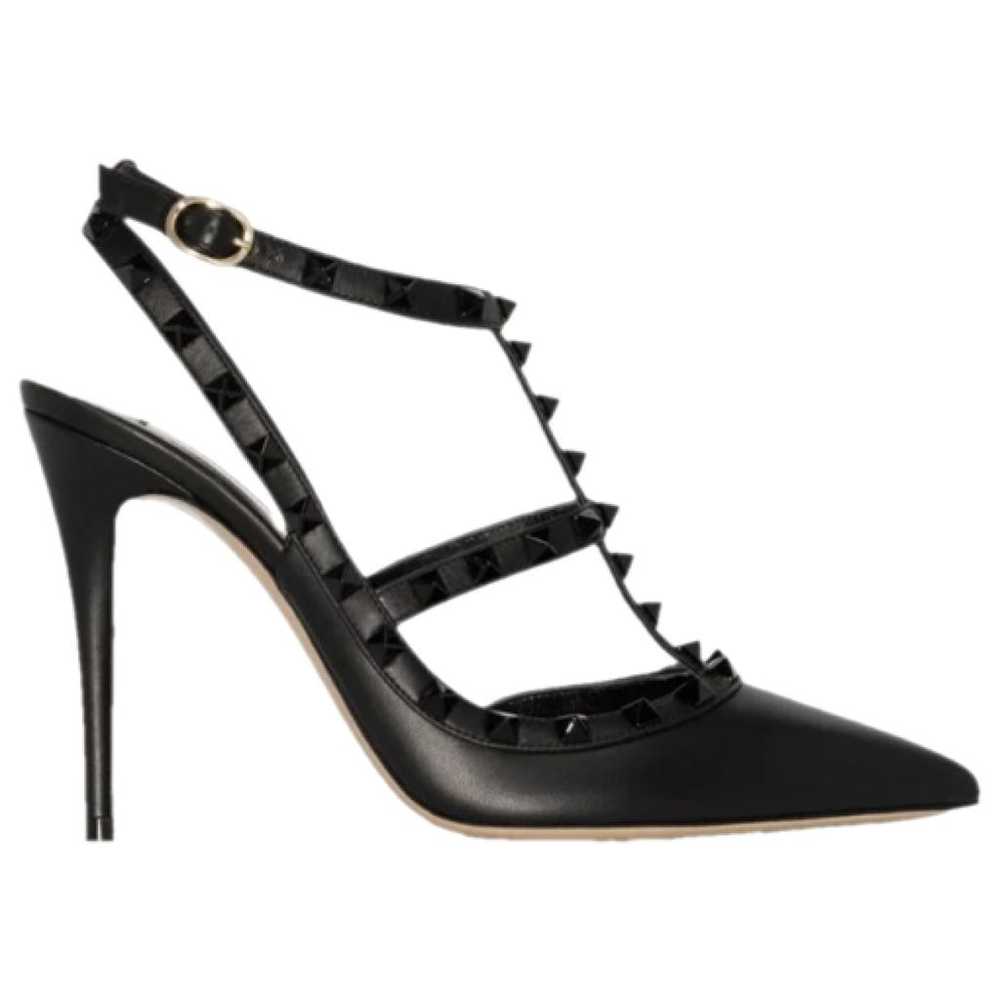 Valentino Garavani Rockstud leather heels - image 1