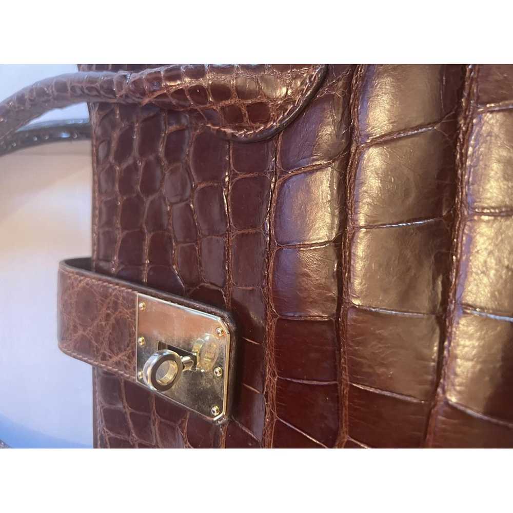 Mauro Governa Leather handbag - image 10