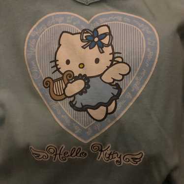 Vintage Hello Kitty Blue Angel Baby Tee