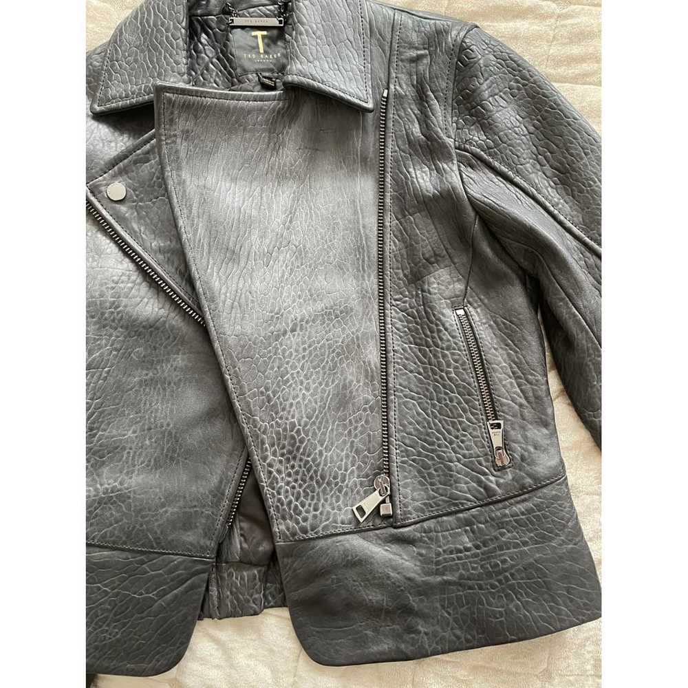 Ted Baker Leather biker jacket - image 7