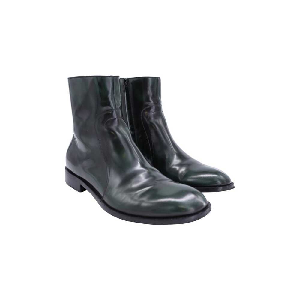 Maison Margiela X Reebok Leather ankle boots - image 3