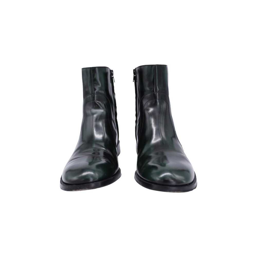 Maison Margiela X Reebok Leather ankle boots - image 4