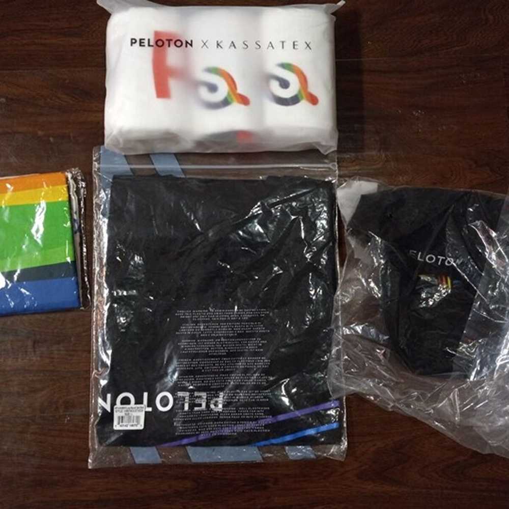 Peloton NWT New with Tags PRIDE Lot Bundle - Hat,… - image 1