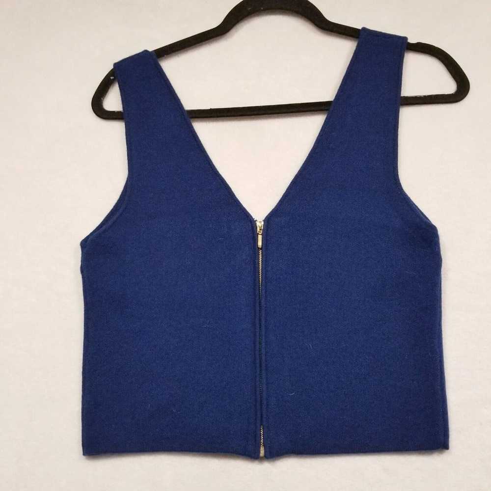 Sablyn Large Iridian Corset Tank Top Wool Cashmer… - image 5