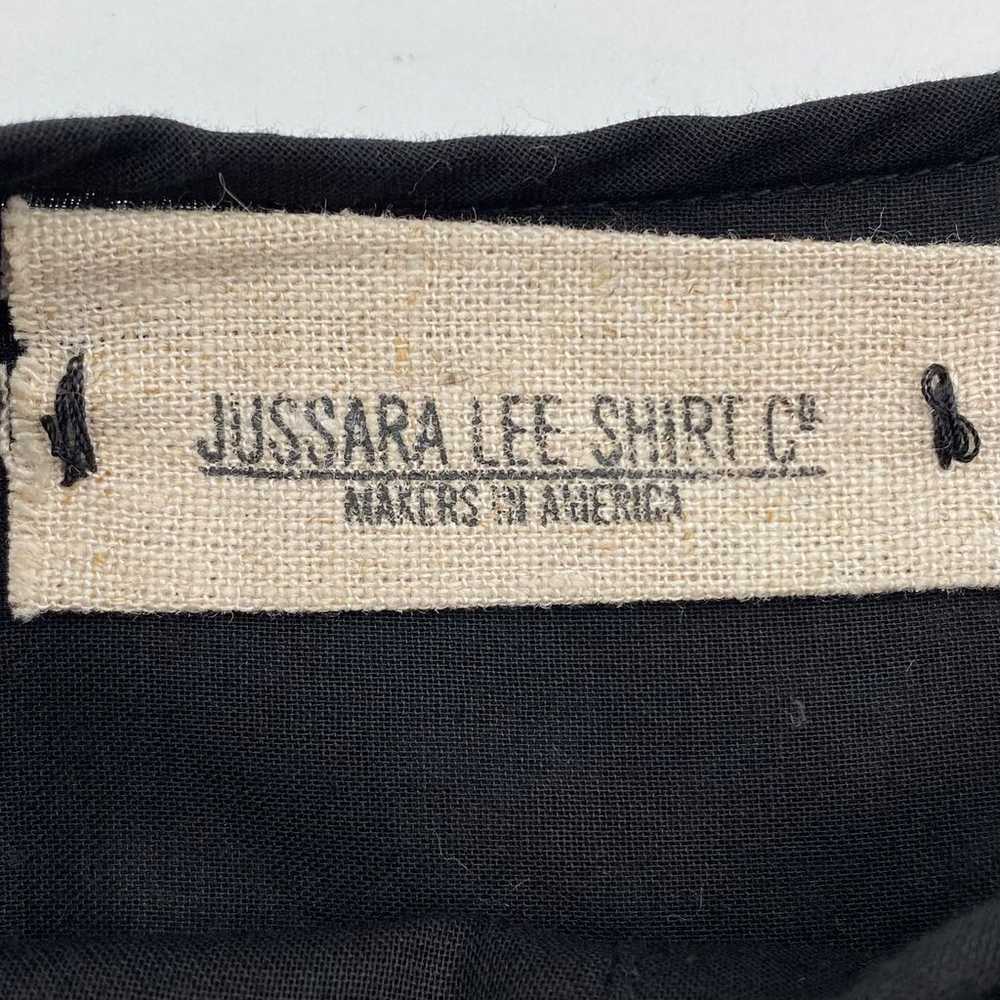 Jussara Lee Shirt Co Makers in America Blak Sheer… - image 9