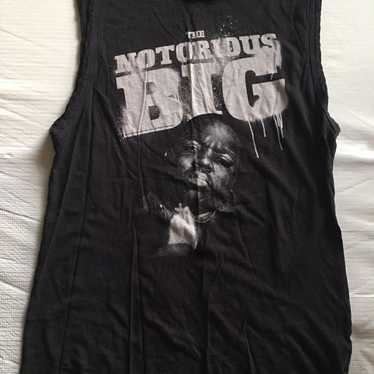 Vintage 2013 The Notorious BIG Sleeveless Shirt - image 1