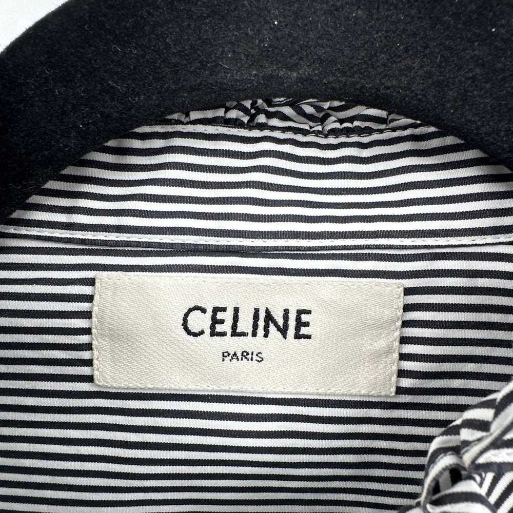 Celine Classic with Frill Collar in Stripped Cott… - image 3