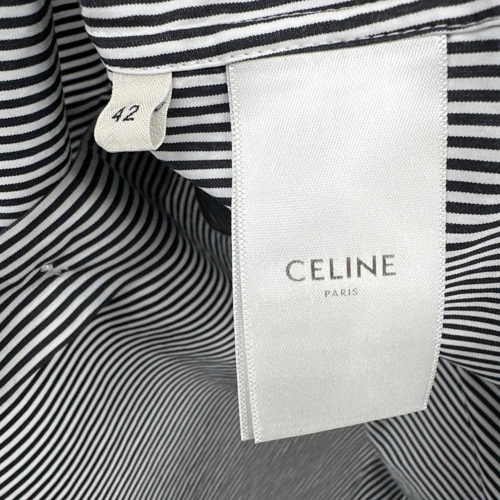 Celine Classic with Frill Collar in Stripped Cott… - image 6