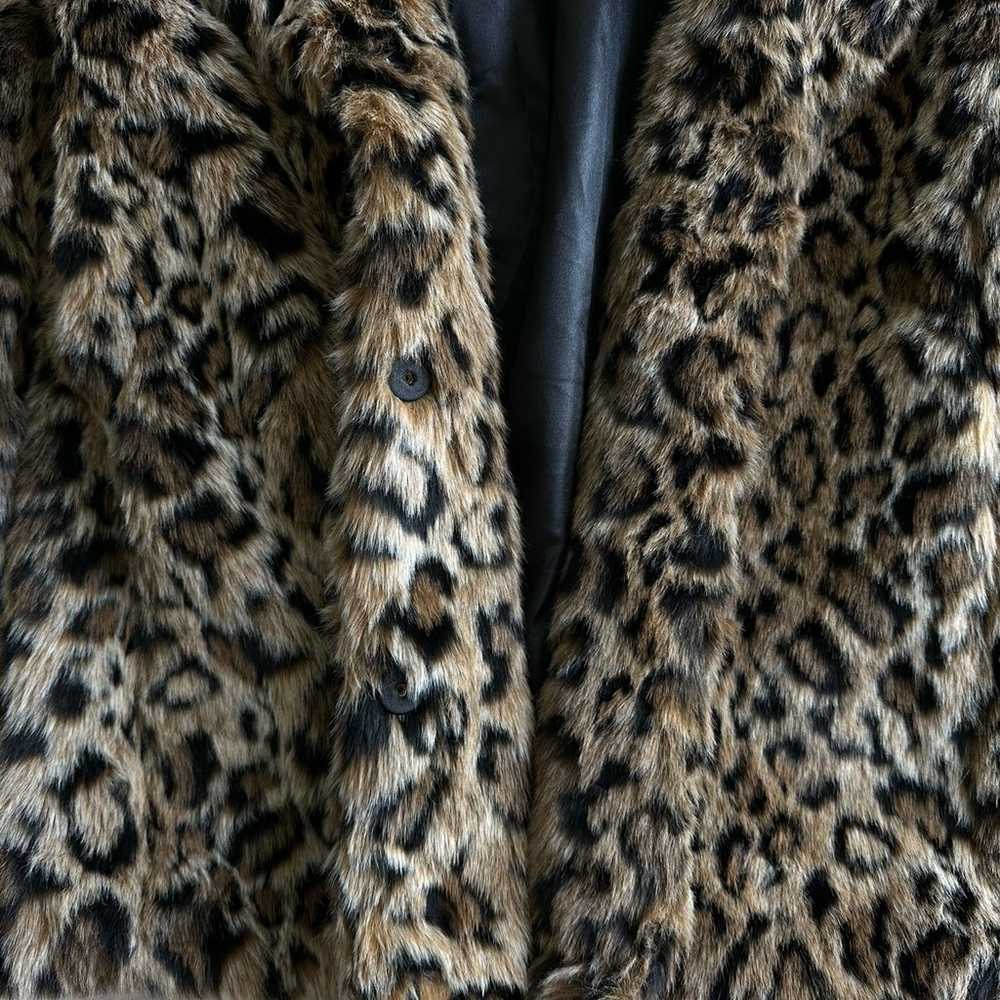 H&M Leopard Coat - image 3