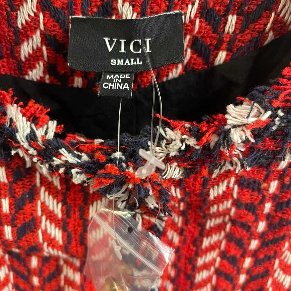 Women’s size small Vici Waltham tweed jacket - image 4
