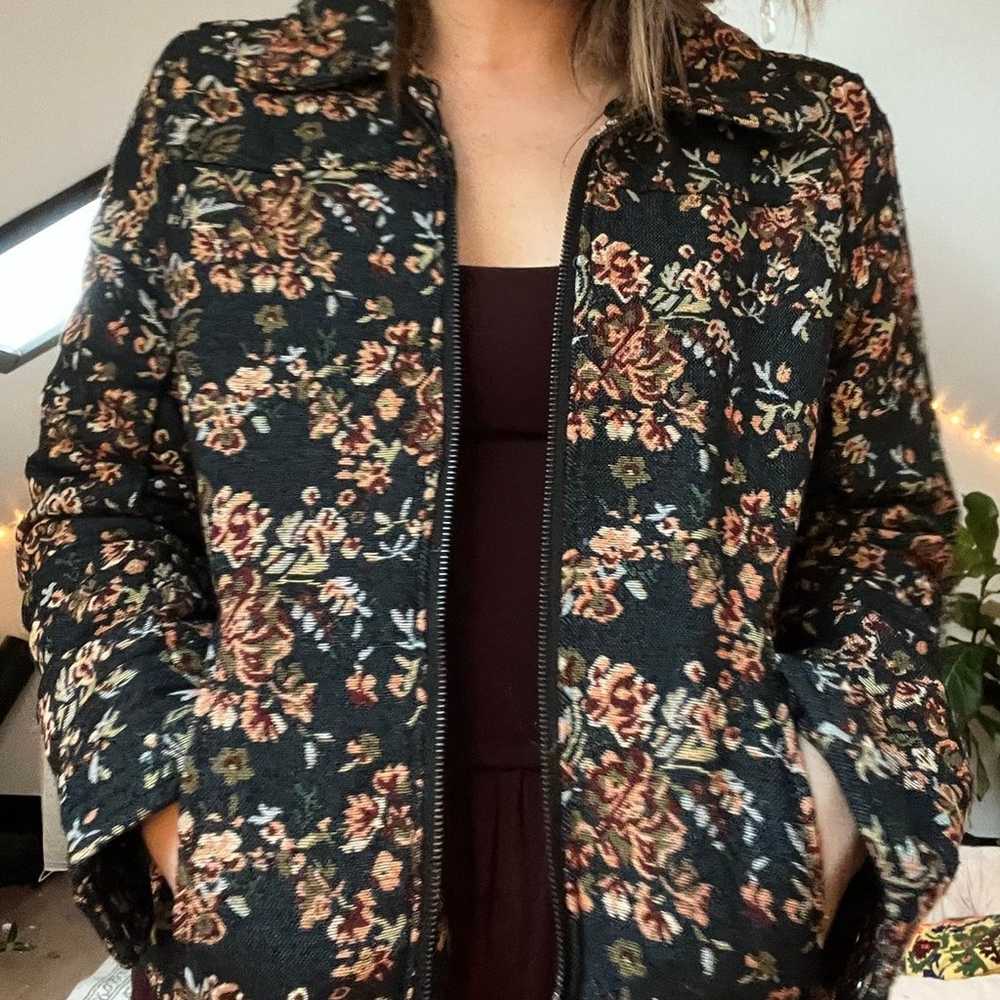 Floral tapestry jacket - image 2