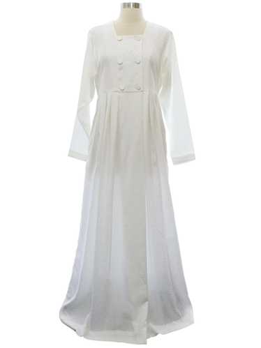 1990's White Elegance Dress