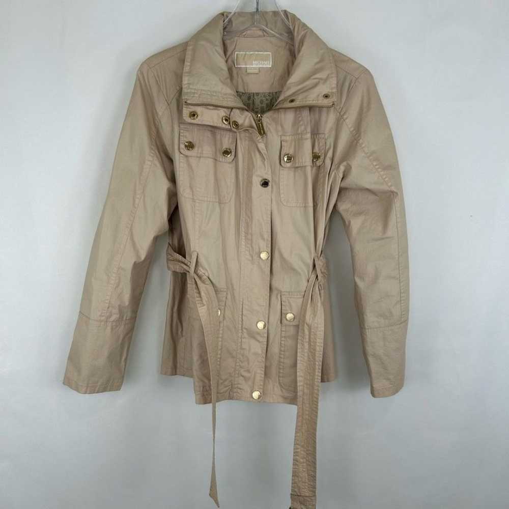 Michael Michael Kors Beige Short Jacket Wind Brea… - image 5