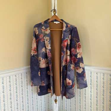 BRAND NEW WOT Solitaire Floral Blazer Jacket - image 1