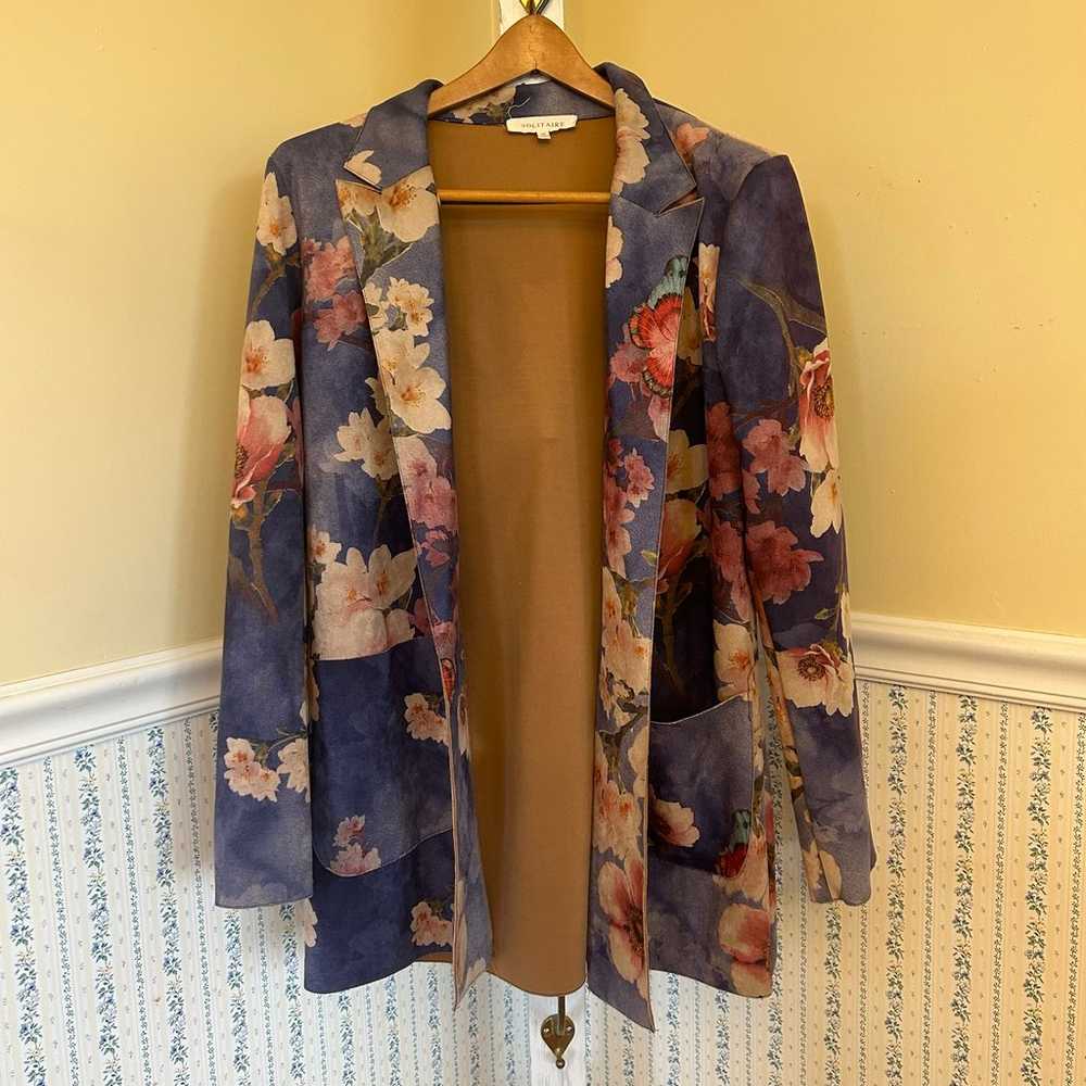 BRAND NEW WOT Solitaire Floral Blazer Jacket - image 3