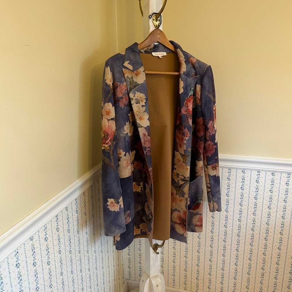 BRAND NEW WOT Solitaire Floral Blazer Jacket - image 4