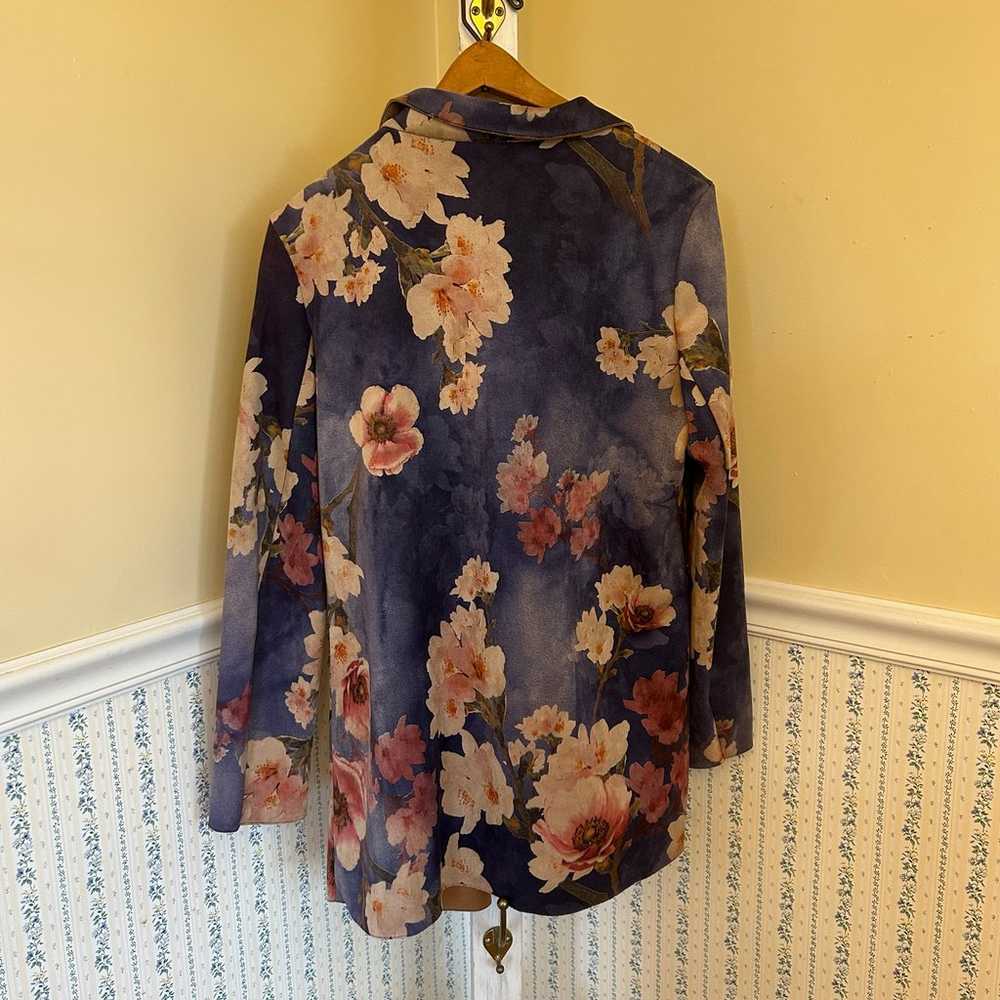 BRAND NEW WOT Solitaire Floral Blazer Jacket - image 9