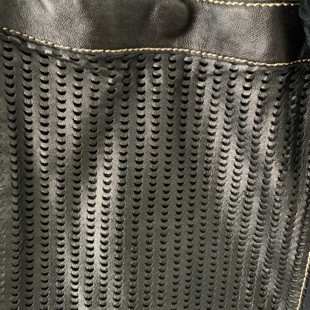 Jakett New York Jacket with leather pockets Sz M - image 3