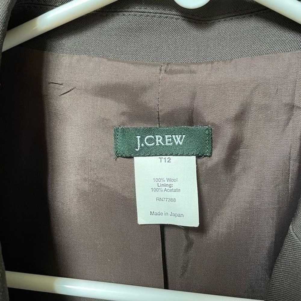 J. Crew Women’s Blazer 100% Wool Size 12T VINTAGE… - image 3