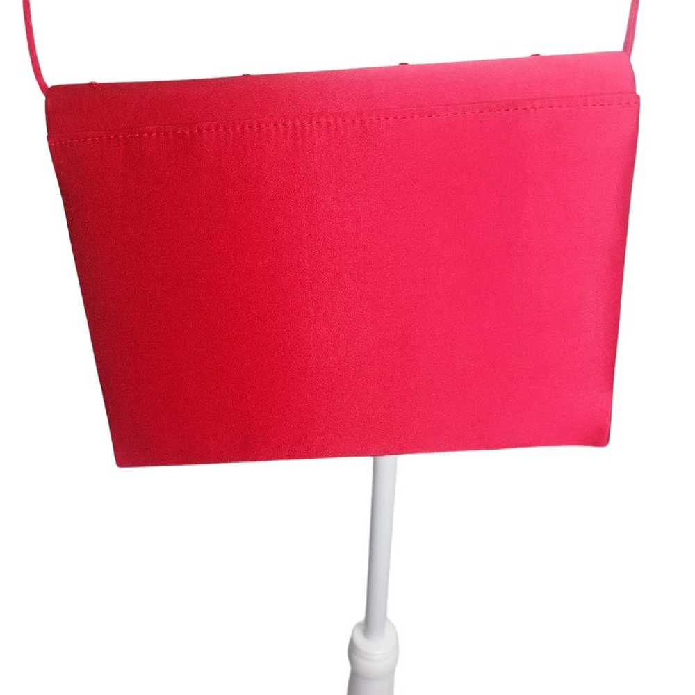 Caparros Formal Red Evening crossbody purse with … - image 4