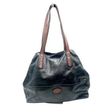 FOSSIL women's black leather shoulder bag VINTAGE - image 1
