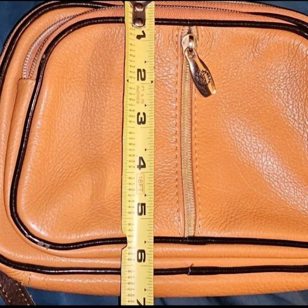 Vintage Valentina crossbody bag leather - image 3