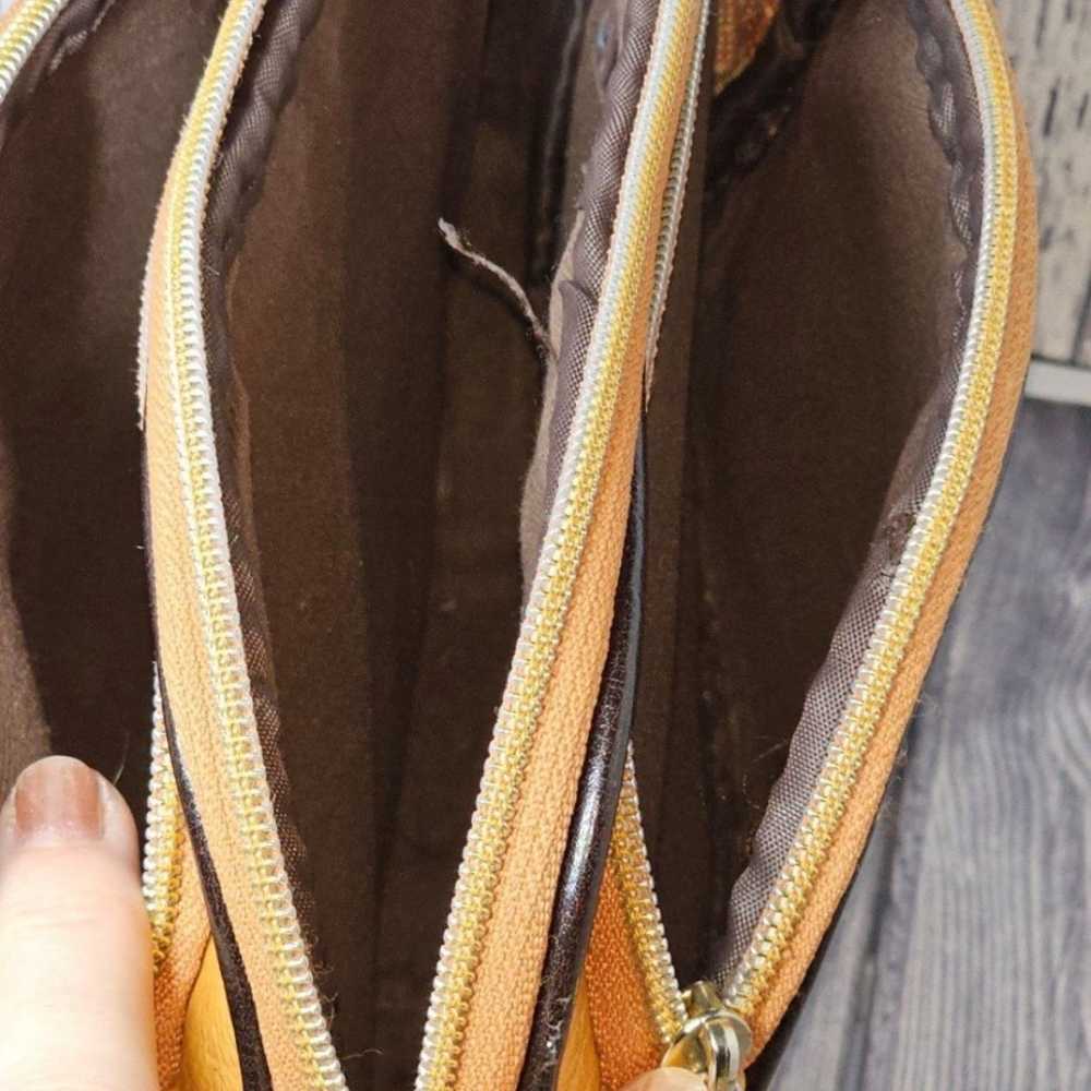 Vintage Valentina crossbody bag leather - image 7