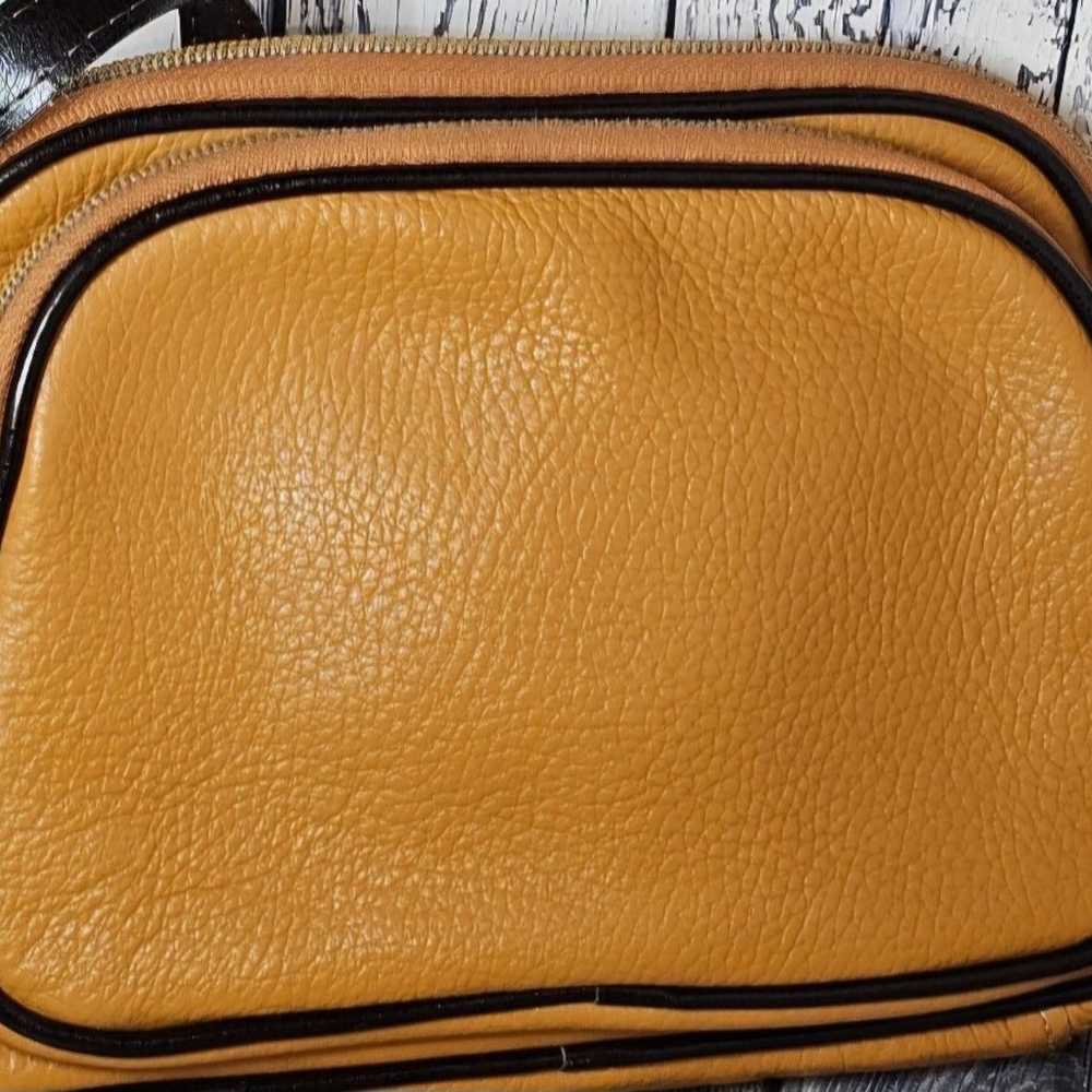Vintage Valentina crossbody bag leather - image 8