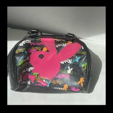 Vintage 90’s Playboy hot Bunny Handbag Purse Bowling Bag Small Mini Rare