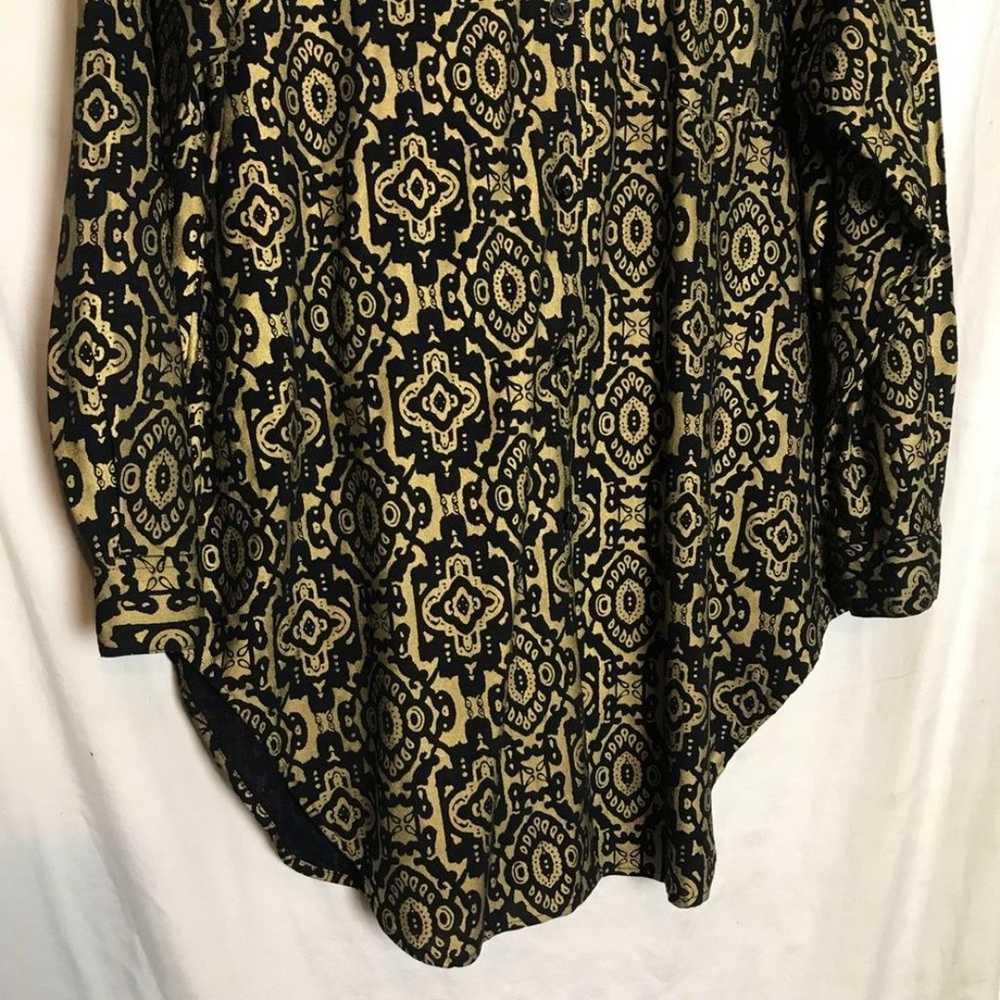 VTG Express 1987 Limited Collection Tunic Sz 2X G… - image 6