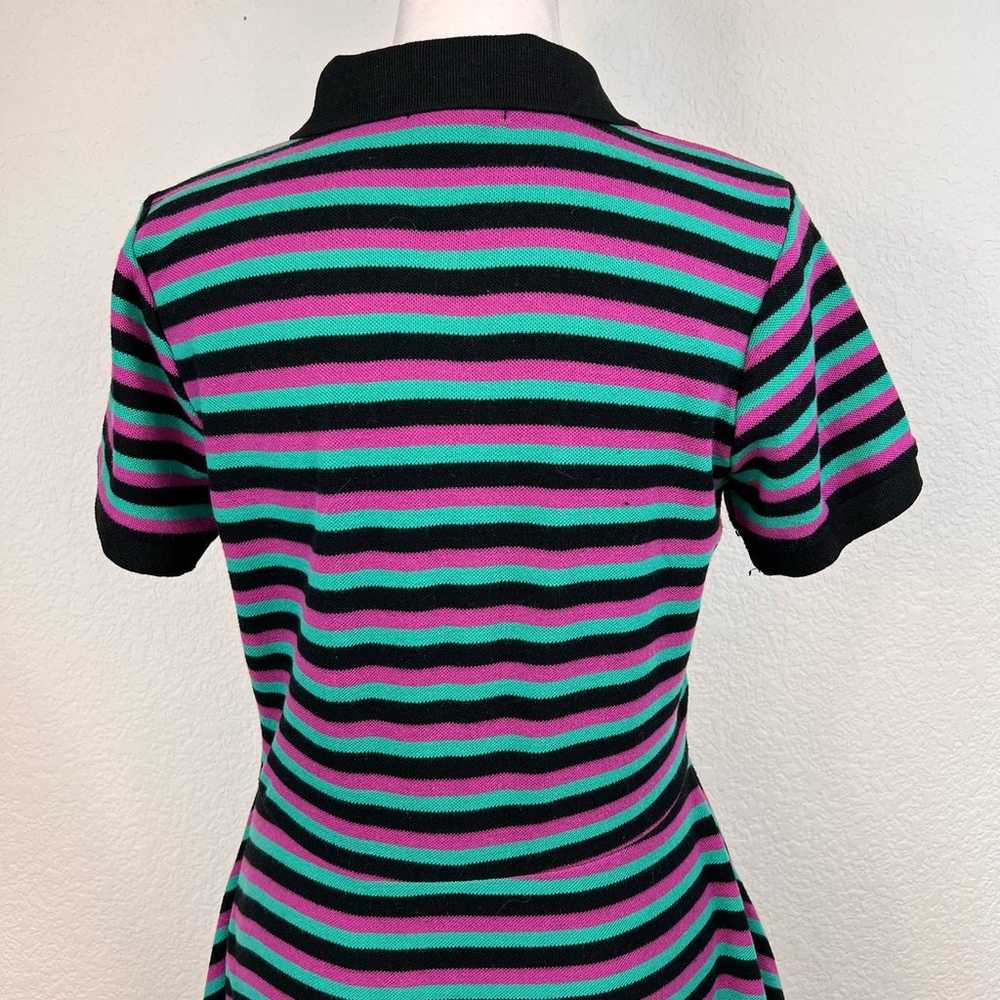 HOT TOPIC Dress WOMENS Small Stripped Pink Black … - image 9