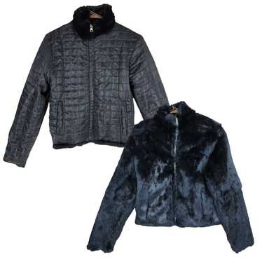 Wilsons Leather Maxima Reversible Faux Fur Quilte… - image 1